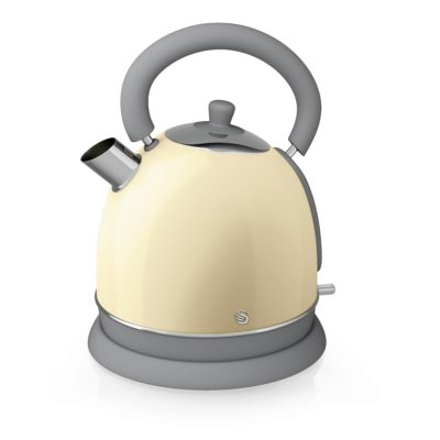 Swan - Kettle - 1.8 Litre Dome - Cream.